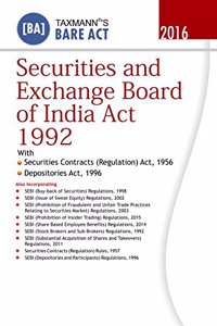Securities And Exchange Board Of India Act 1992