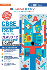 Oswaal CBSE Class 12 Biology Question Bank 2023-24 Book