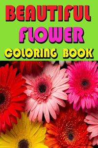 Beautiful Flower Coloring Book