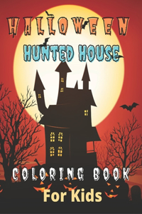 Halloween Haunted House Coloring Book
