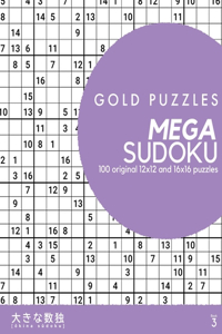Gold Puzzles Mega Sudoku Book 3