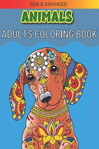 Animal Adults Coloring Book