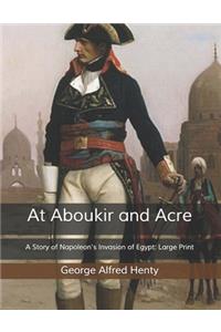 At Aboukir and Acre