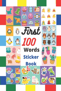 First 100 Stickers Book