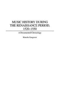 Music History During the Renaissance Period, 1520-1550