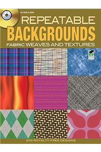 Repeatable Backgrounds: Fabric Weaves and Textures CD-ROM & Book