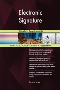 Electronic Signature Standard Requirements