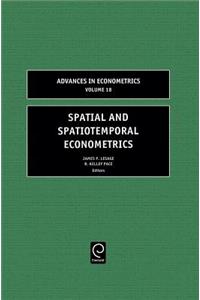 Spatial and Spatiotemporal Econometrics