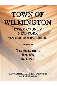 Town of Wilmington, Essex County, New York, Transcribed Serial Records, Volume 11, Tax Assessment Records, 1871-1890