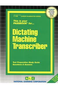 Dictating Machine Transcriber