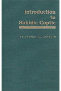 Introduction to Sahidic Coptic