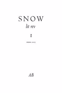 Snow Lit Rev, No. 1