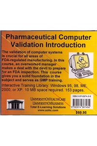 Pharmaceutical Computer Validation Introduction