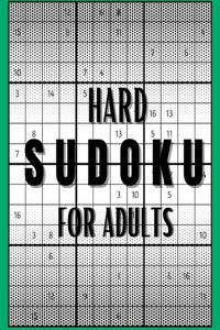 Hard Sudoku For Adults