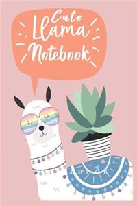 Cute Llama Notebook