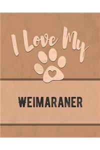 I Love My Weimaraner