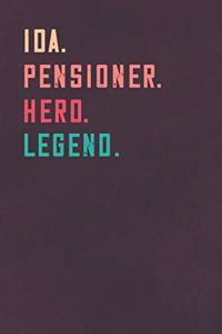 Ida. Pensioner. Hero. Legend.