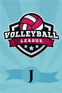 Thick Journal - Volleyball Stuff Team Gifts for Teen Girls Kids (119 Pages)