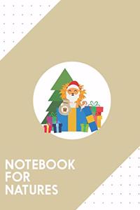 Notebook for Natures