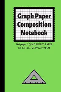 Graph Paper Composition Notebook