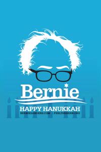 Bernie Happy Hanukkah