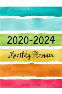 2020-2024 5 year planner