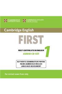Cambridge English First 1 for Revised Exam from 2015 Audio CDs (2)