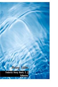 Mining Tables