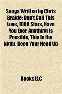 Songs Written by Chris Braide