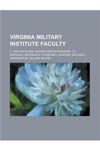 Virginia Military Institute Faculty