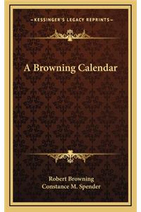 A Browning Calendar