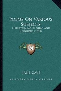Poems on Various Subjects