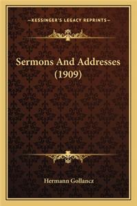 Sermons and Addresses (1909)