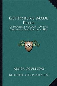Gettysburg Made Plain