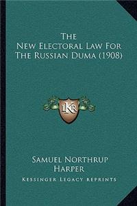 New Electoral Law for the Russian Duma (1908)