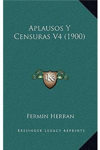 Aplausos Y Censuras V4 (1900)