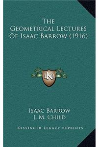 Geometrical Lectures Of Isaac Barrow (1916)