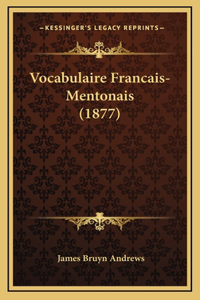 Vocabulaire Francais-Mentonais (1877)