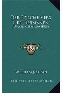 Der Epische Vers Der Germanen