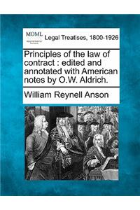Principles of the Law of Contract