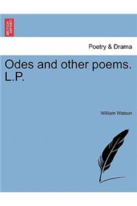 Odes and Other Poems. L.P.