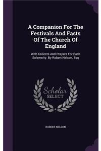 A Companion for the Festivals and Fasts of the Church of England