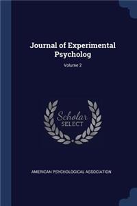 Journal of Experimental Psycholog; Volume 2