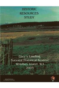 Ebey's Landing National Historical Reserve, Historic Resources Study