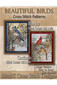 Beautiful Birds Cross Stitch Patterns