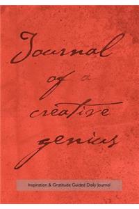 Inspiration & Gratitude Guided Daily Journal 202 Pages with Daily Prompts Two Page Spread per Day