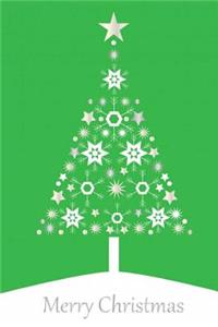 Mind Blowing Green Merry Christmas Journal