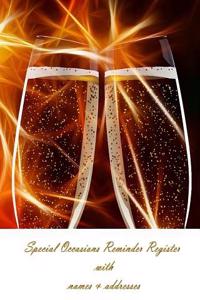 Special Occasions Reminder Register with Names & Addresses