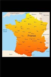 Map of France Journal