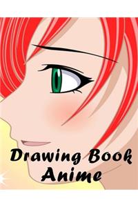 Drawing Book Anime: Dot Grid Journal Notebook